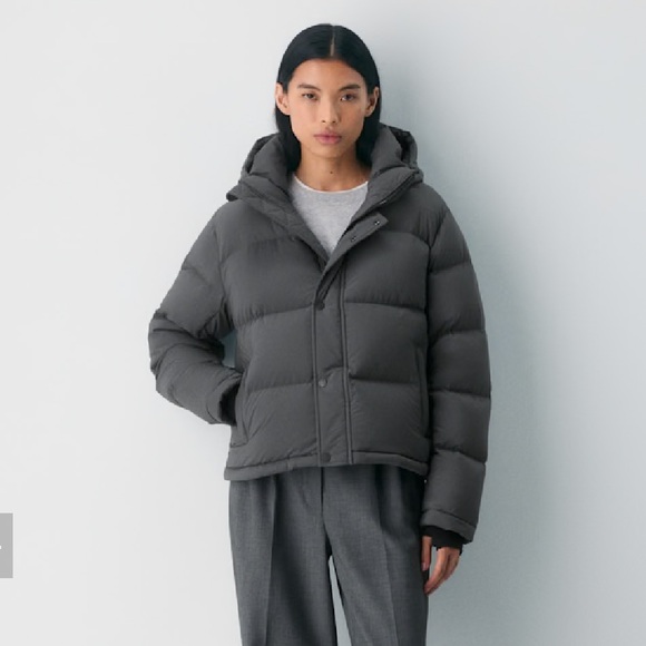 🩶The Super Puff Gray Puffer Jacket. - Picture 2 of 7